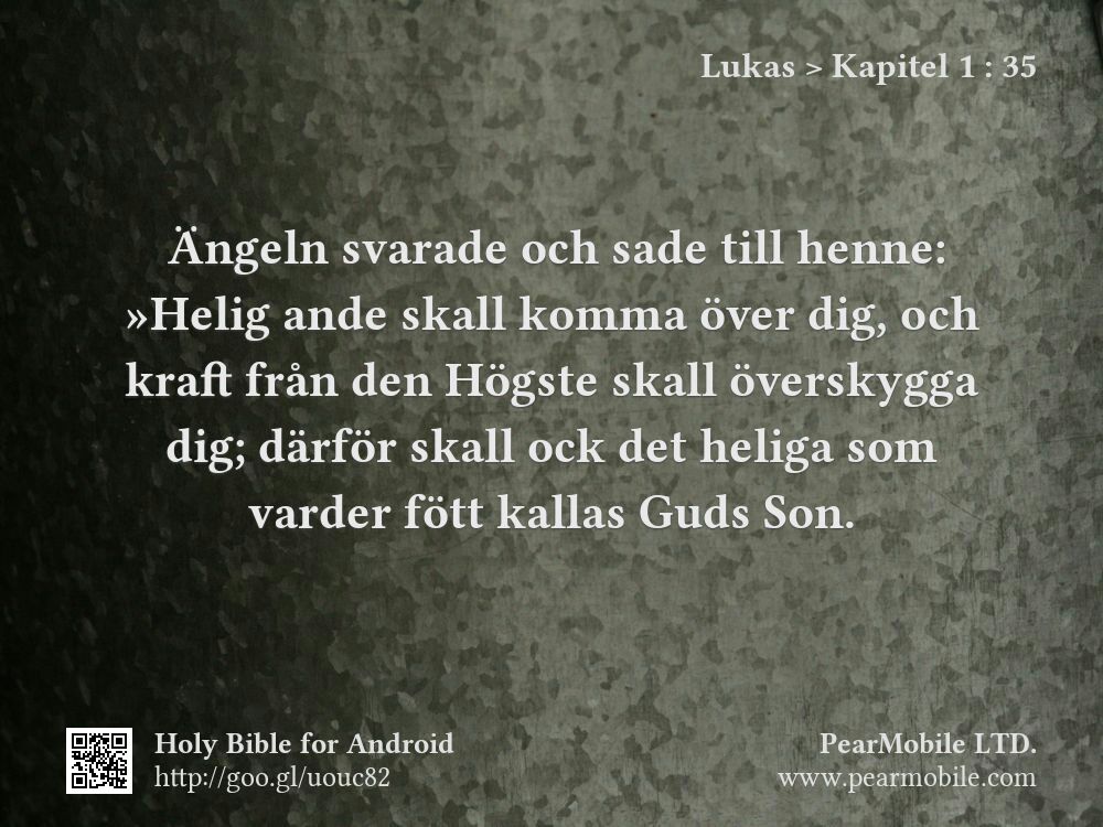 Lukas, Kapitel 1:35
